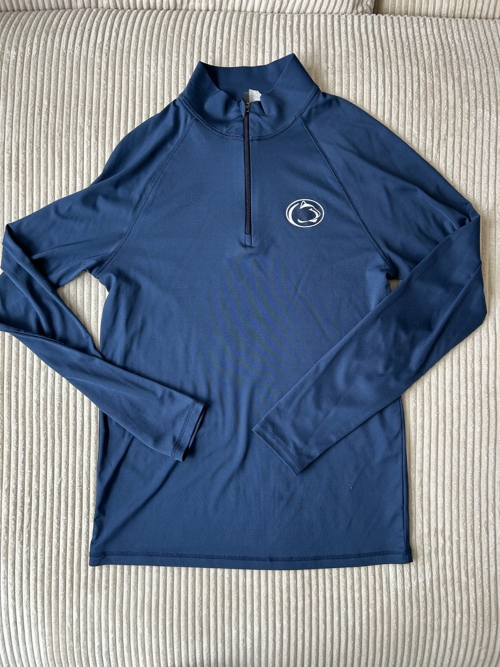 ALO Yoga Navy Full-Zip Athletic Jacket